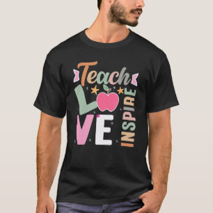 its a beautiful teacher day for learning teach ins T-Shirt