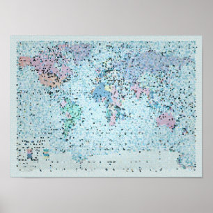 Its a Beautiful World - Map Poster