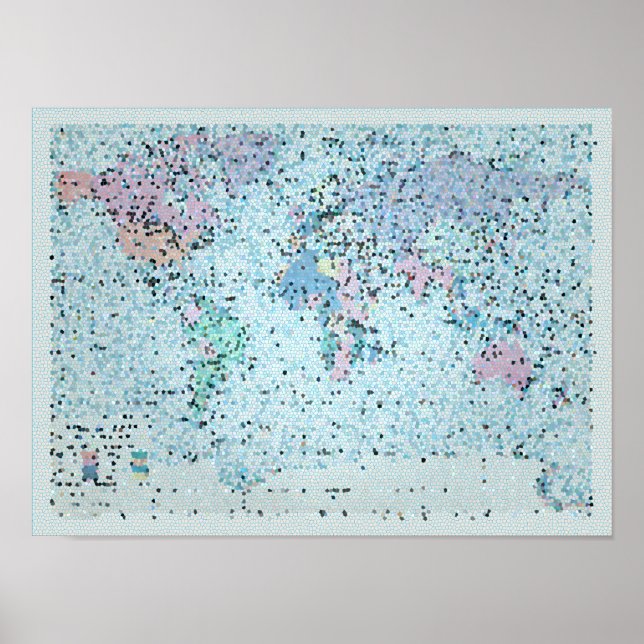 Its a Beautiful World - Map Poster (Front)