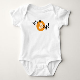 It's a Bitcoin Boy! Infant bodysuit