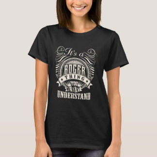 It's A BOGER Thing You Wouldn't Understand BOGER F T-Shirt