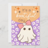 It's A Bootiful Day Halloween