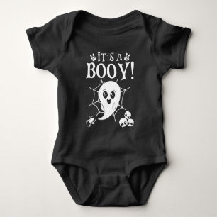 It's A Booy, Cute Baby Gender Reveal Halloween Bodysuit