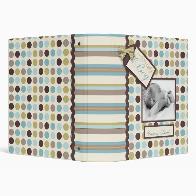 It's a Boy 1.5in Binder B (Background)