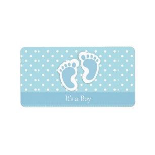 It's A Boy Address Label