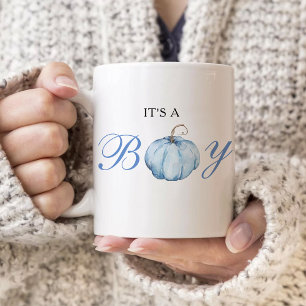 It's a Boy Baby Pumpkin Coffee Mug