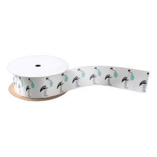 It's A Boy Baby Reveal Shower Party Ribbon Satin Ribbon
