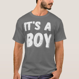 It's A Boy Baby Shower Adoption Gender Reveal  T-Shirt