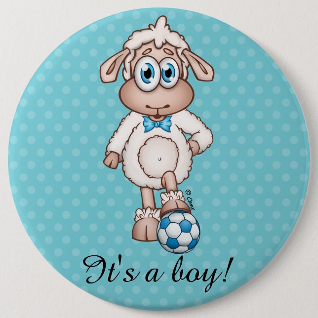 It's a Boy! - Baby Shower Button (Front)