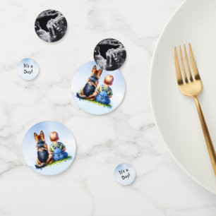 It's a Boy!    Baby Shower Personalized Ultrasound Confetti