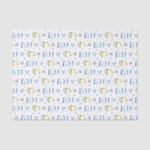 It's a Boy Baby Shower Tissue Paper