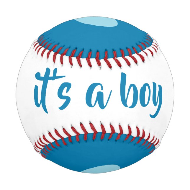 it's a boy baseball by dalDesignNZ (Back)