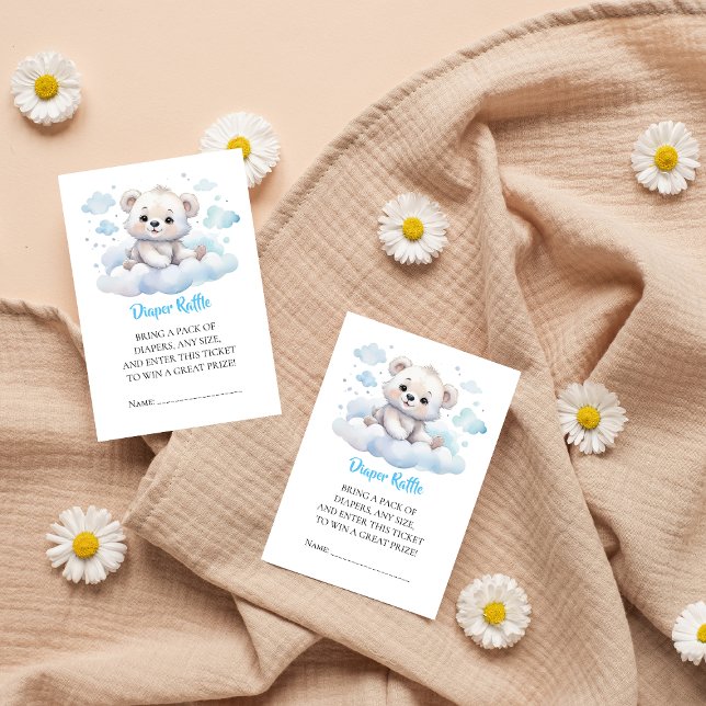 It's a boy bearly wait woodland baby bear shower  enclosure card (Creator Uploaded)