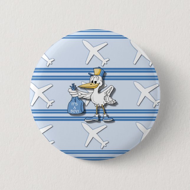 It's A Boy Button (Front)