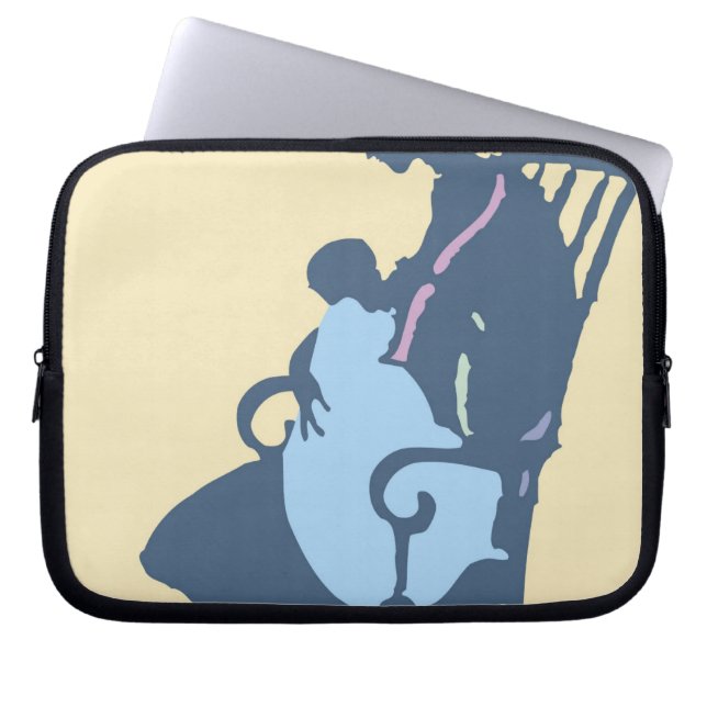 <It's a Boy> by Steve Collier Laptop Sleeve (Front)