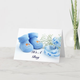 It's A Boy Card