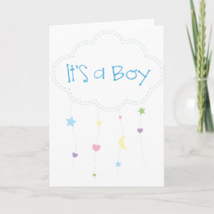 Its A Boy Card