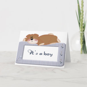 its a boy card