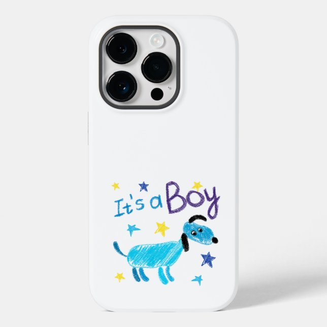 it's a boy case (Back)