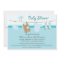 It's a Boy! Clothesline Baby Shower Invitation
