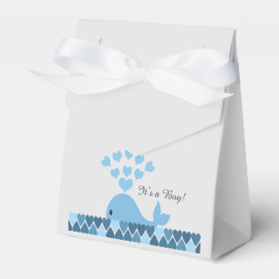 It's A Boy! Cute Whale Favor Box