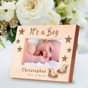 Its a Boy Etched Frames
