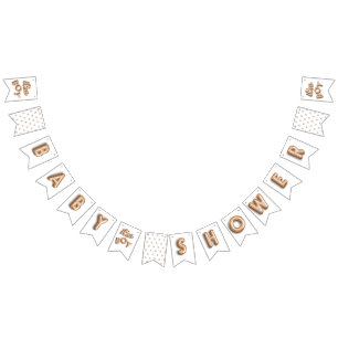 ITS a boy! Gold bunting Bunting Flags