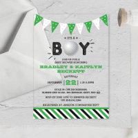 It's A Boy! Golf Themed Co-ed Baby Shower