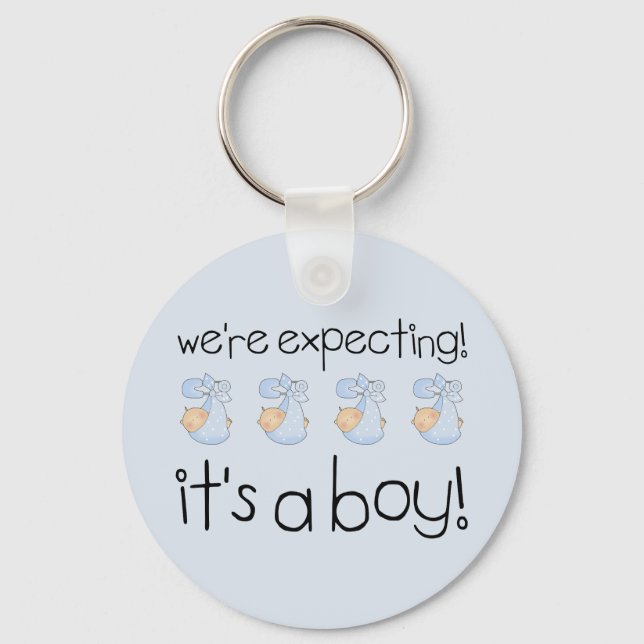 It's A Boy Keychain (Front)