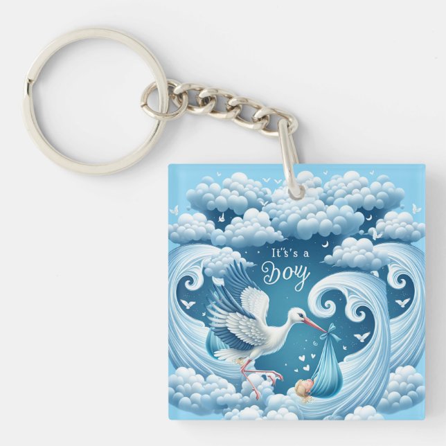 IT'S A BOY KEYCHAIN (Front)