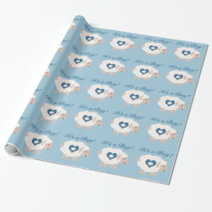 It's a Boy! Mama Sheep Wrapping Paper