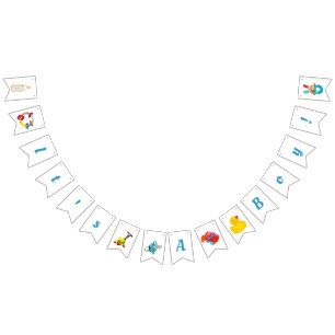 It's a Boy! Mandala in deep pink Bunting Bunting Bunting Flags