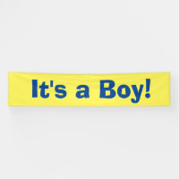It's a Boy - New Baby Boy Birth Announcement