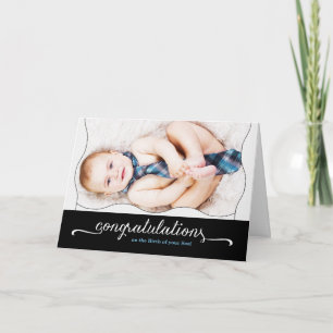 It's a Boy New Baby Congratulations Card