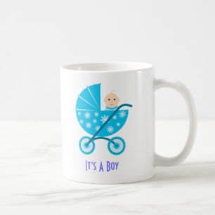 It's A Boy: Newborn Baby Save The Date Mug