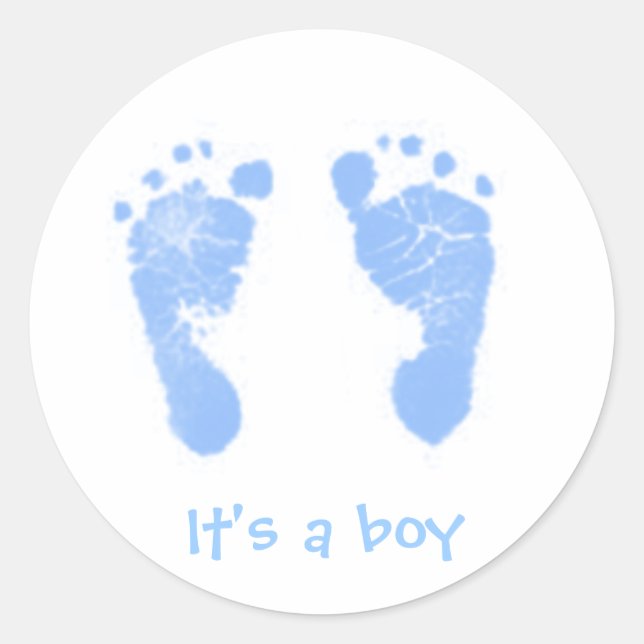 It's a boy! - sticker (Front)
