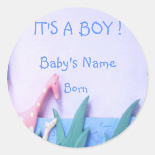 IT'S A BOY Sticker