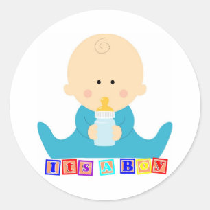 It's a boy sticker