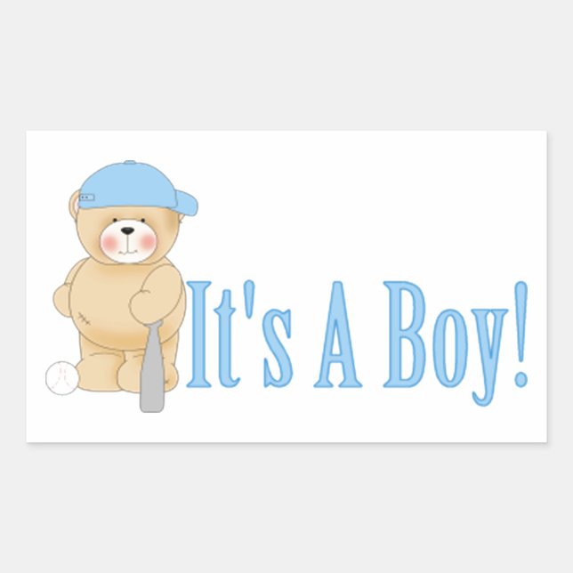 It's A Boy Sticker (Front)