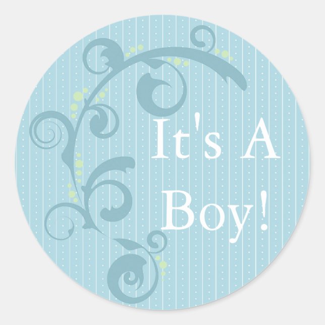 It's A Boy Sticker (Front)