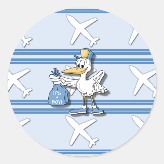 It's A Boy Stickers (Front)