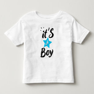 It's a boy toddler t-shirt