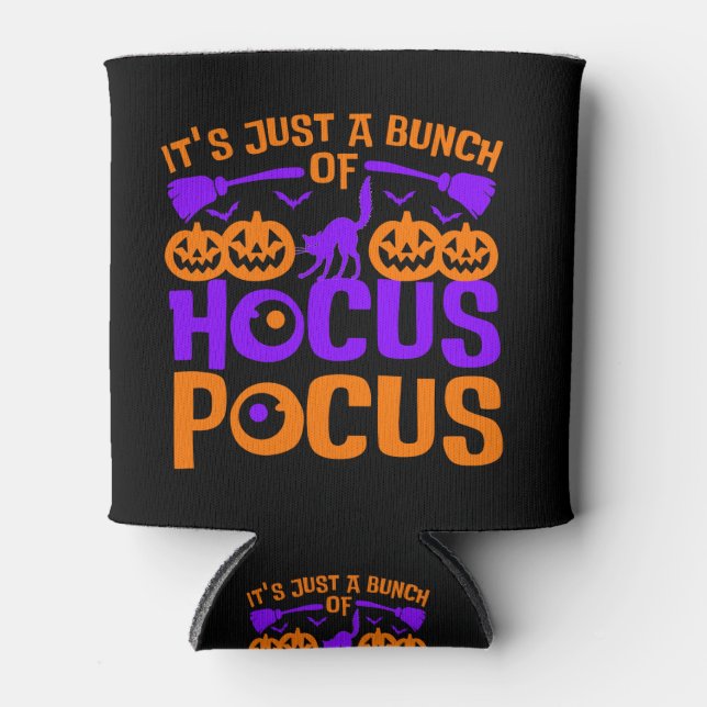 It's A Bunch Of Hocus Pocus Halloween   Can Cooler (Front)