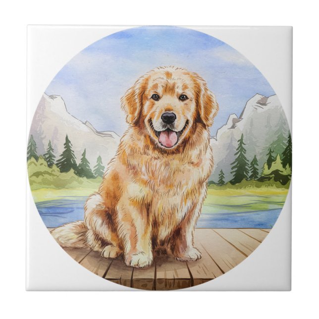 It's a ceramic tile. tile (Front)