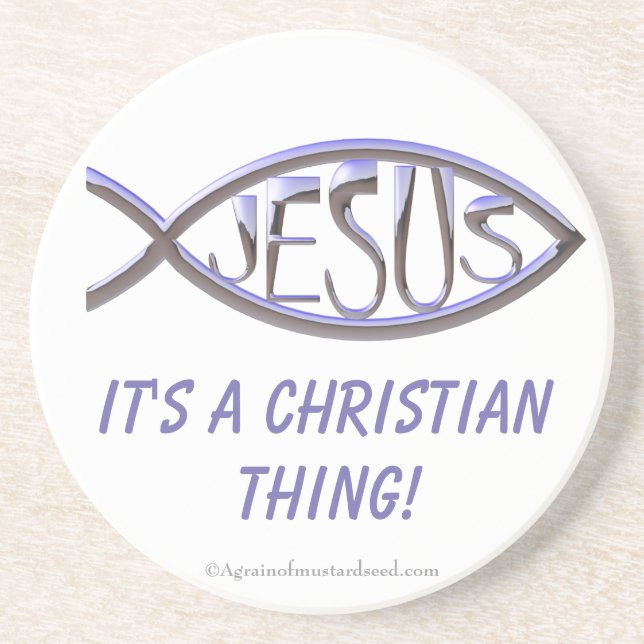 It's A Christian Thing Coaster (Front)