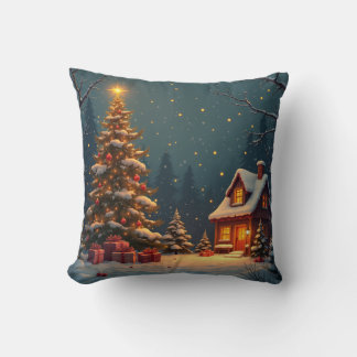 It's a Christmas mood cushion. Throw Pillow
