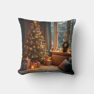 It's a Christmas mood cushion. Throw Pillow