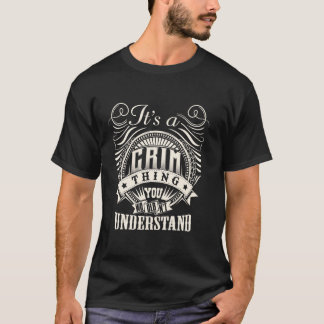 It's A CRIM Thing You Wouldn't Understand CRIM Fam T-Shirt