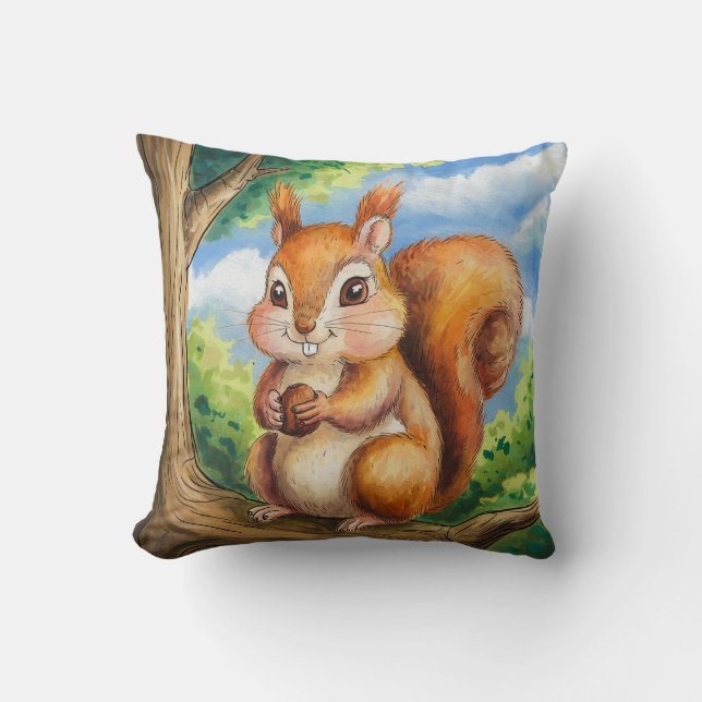 It's a cute throw pillow. pillow (Front)