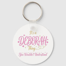 It's A Deborah Thing Pink Gold Women Gift